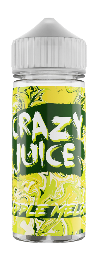 Рідина Crazy Juice Органіка Apple Melon (Яблуко Кавун) 120мл 3мг